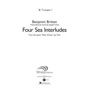 Four Sea Interludes (from the opera "Peter Grimes") - Bb Trumpet 1