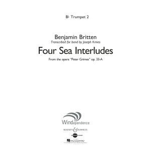Four Sea Interludes (from the opera "Peter Grimes") - Bb Trumpet 2