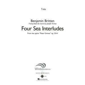 Four Sea Interludes (aus der Oper "Peter Grimes") - Tuba