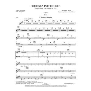 Four Sea Interludes (from the opera "Peter Grimes") - Mallet Percussion
