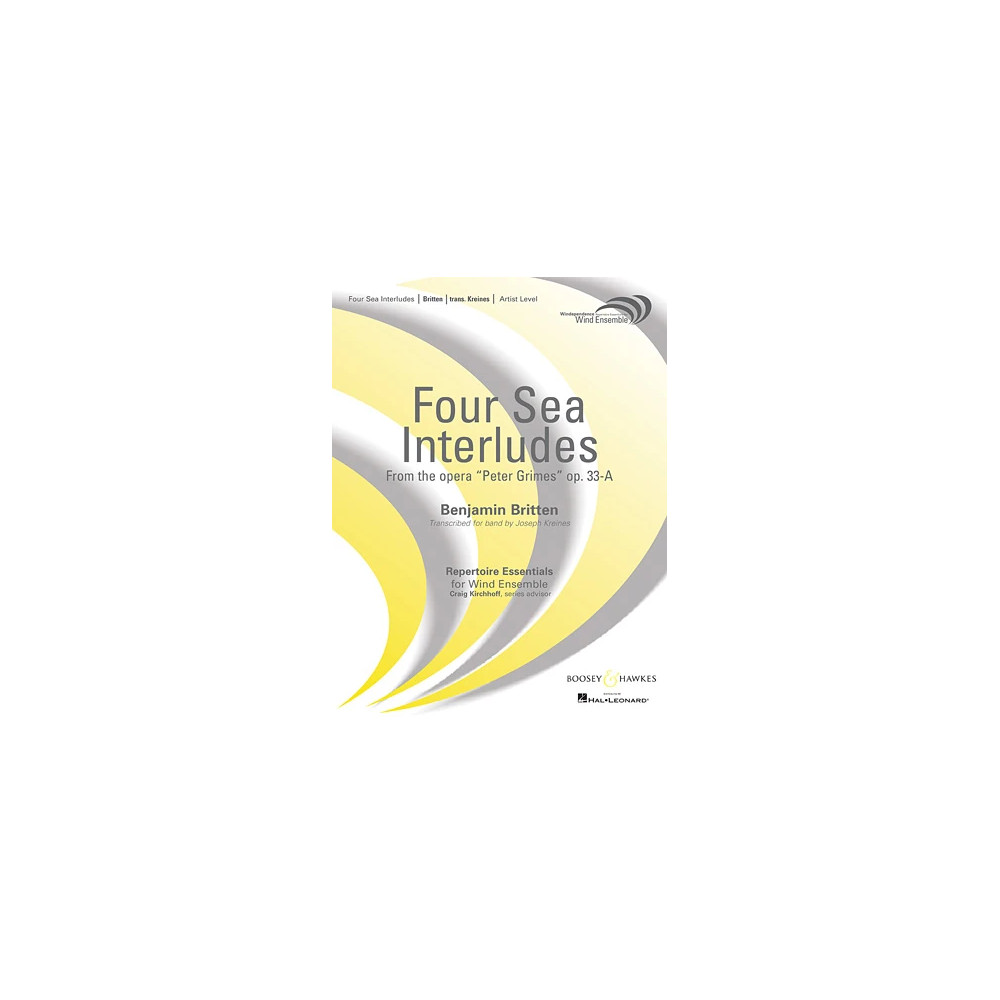 Four Sea Interludes (from the opera "Peter Grimes") - Harp