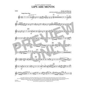 Lips Are Movin' - Oboe