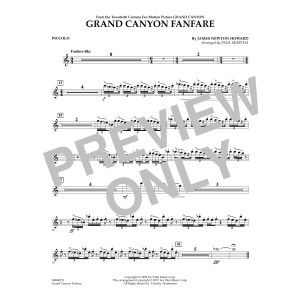 Grand Canyon Fanfare - Piccolo