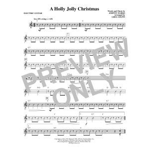 A Holly, Jolly Christmas (arr. Greg Gilpin) - Guitar