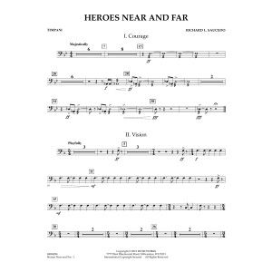 Heroes Near and Far - Timpani