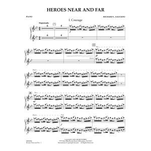 Heroes Near and Far - Piano