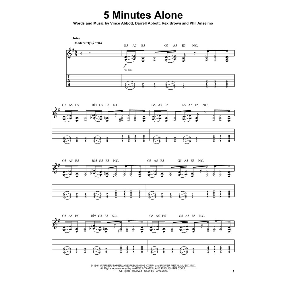 5 Minutes Alone