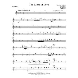 The Glory of Love - Tenor Saxophone