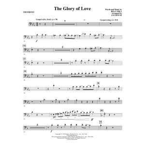 The Glory of Love - Trombone