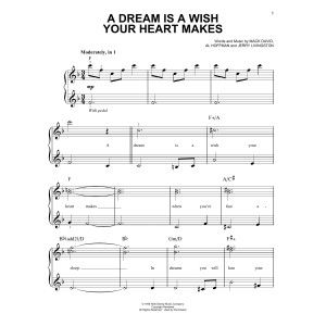 A Dream Is A Wish Your Heart Makes (from Cinderella)