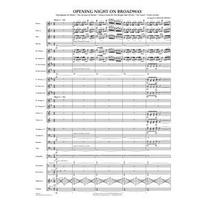 Opening Night on Broadway - Conductor Score (Full Score)