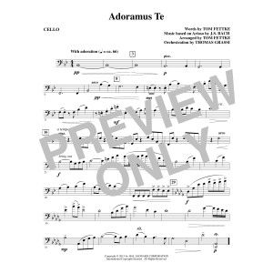 Adoramus Te - Cello