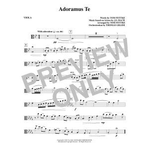 Adoramus Te - Viola