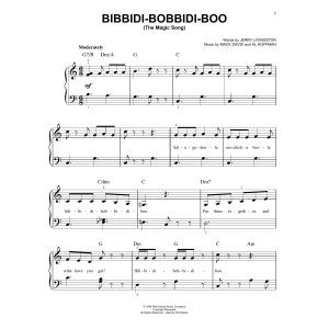 Bibbidi-Bobbidi-Boo (The Magic Song) (from the motion picture Cinderella)