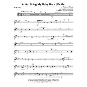 Santa, Bring My Baby Back (To Me) - Trumpet