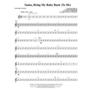 Santa, Bring My Baby Back (To Me) - Gitarre