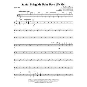 Santa, Bring My Baby Back (To Me) - Drum Set