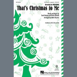 That''s Christmas To Me (arr. Mark Brymer)