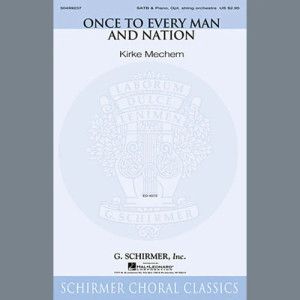 Once To Every Man And Nation