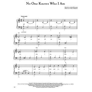 No One Knows Who I Am