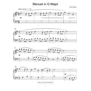 Menuett in G-Dur