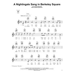 A Nightingale Sang In Berkeley Square