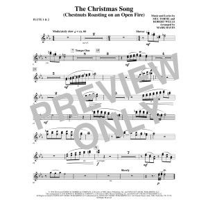 The Christmas Song (Chestnuts Roasting On An Open Fire) - Flute 1,2