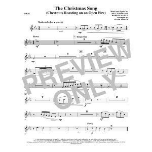 The Christmas Song (Chestnuts Roasting On An Open Fire) - Oboe
