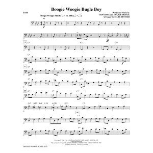 Boogie Woogie Bugle Boy - Bass