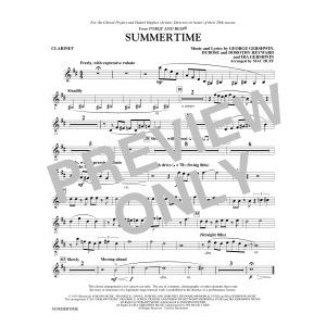 Summertime - Klarinette