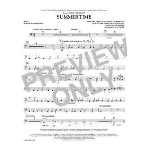 Summertime - Kontrabass/E-Bass