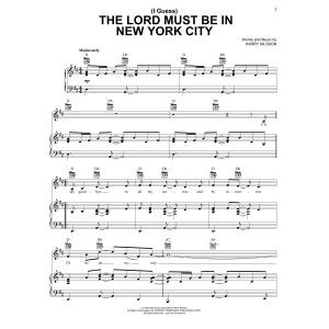 (I Guess) The Lord Must Be In New York City