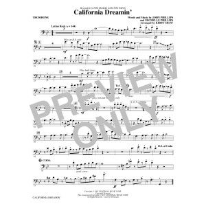 California Dreamin'' - Posaune
