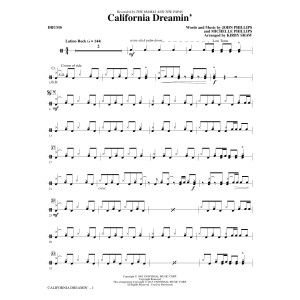 California Dreamin'' - Schlagzeug