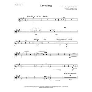 Love Song - Bb Klarinette 1 & 2