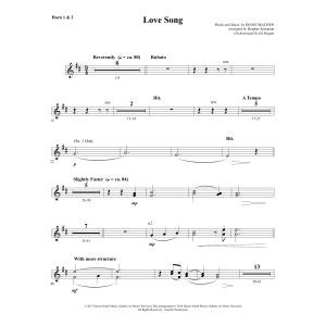Love Song - F Horn 1 & 2