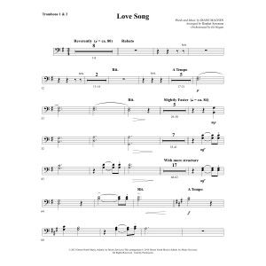 Love Song - Trombone 1 & 2