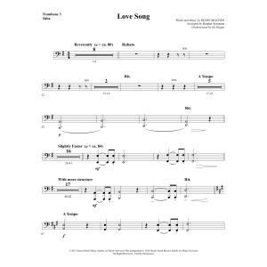 Love Song - Trombone 3/Tuba