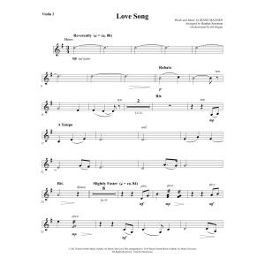 Love Song - Violin 2