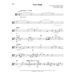 Love Song - Viola