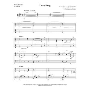 Love Song - Keyboard String Reduction