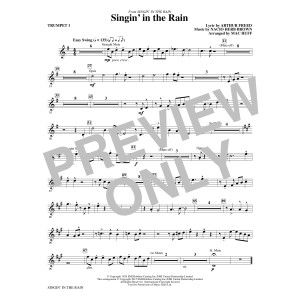Singin' in the Rain (arr. Mac Huff) - Trumpet 1