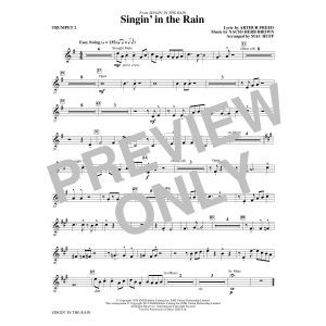 Singin' in the Rain (arr. Mac Huff) - Trumpet 2