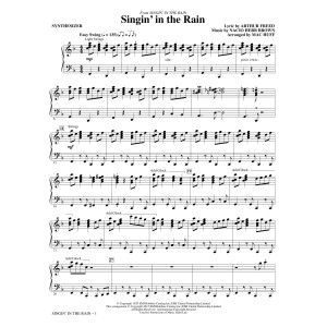 Singin' in the Rain (arr. Mac Huff) - Synthesizer