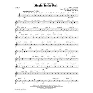 Singin' in the Rain (arr. Mac Huff) - Guitar