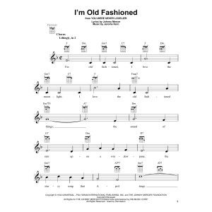 I''m Old Fashioned