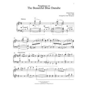 Paraphrase On The Beautiful Blue Danube Waltzes