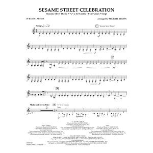 Sesame Street Celebration - Bb Bassklarinette