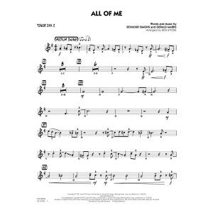 All of Me (Tonart: F) - Tenor Sax 2