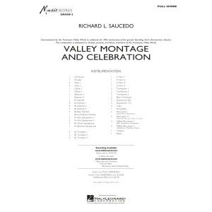 Valley Montage and Celebration - Conductor Score (Full Score)